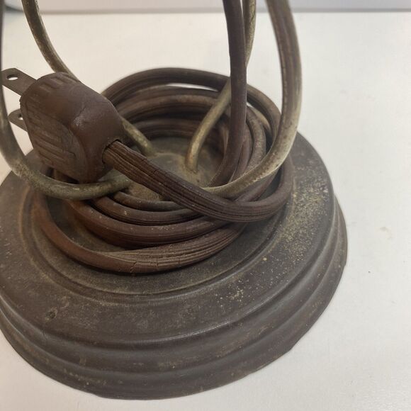 Antique Heinze Electric Co 115V Desk Fan Rubber Blade Sold As It    9” Tall - Picture 12 of 14